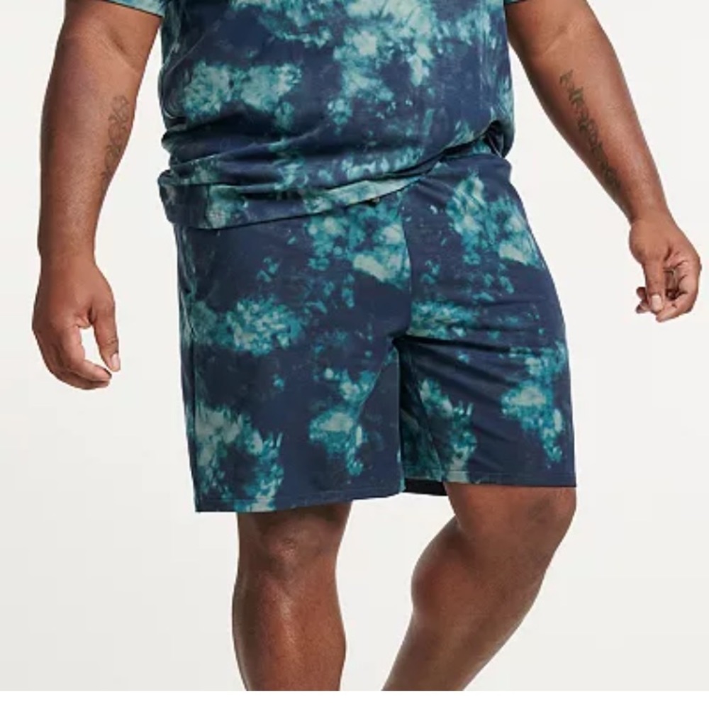 Men’s big and tall 7in long leisure shorts